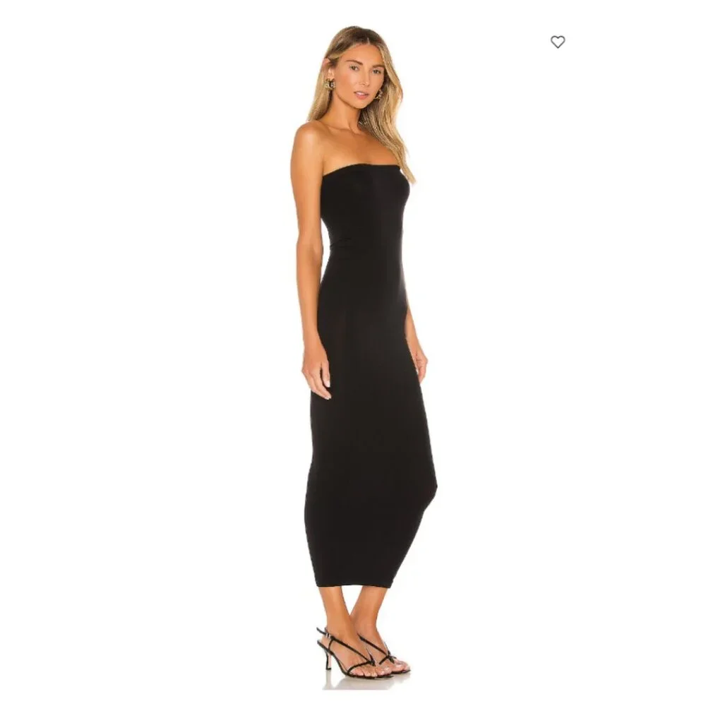 Wolford Fatal Dress in Black - Picture 2 of 4